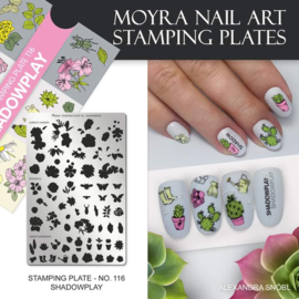 Moyra Stamping Plate 116 Shadowplay