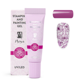 Moyra Stamping and Painting Gel No.15 Mauve