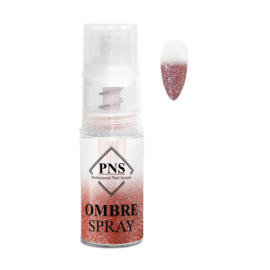 PNS Ombre Spray Glitter Donker Rood 14