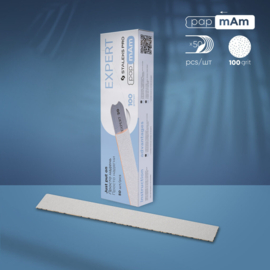 Staleks Wegwerpvijlen "straight" DFCE-22-100