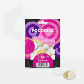Staleks Refill Pads voor Pododisc 25mm PDFS-25-320 wit "foam"
