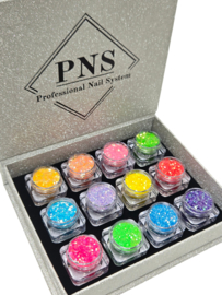 PNS Glitter 61 t/m 72 in een verzamel box