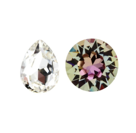 Aurora Drop A4320 Crystal Vitrail Light 10x7mm