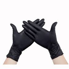 Soft Nitril Handschoenen Black maat S