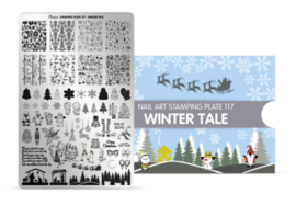 Moyra Stamping Plate 117 winter tale