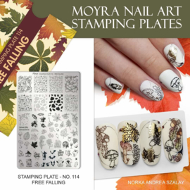 Moyra Stamping Plate 114 Free Falling