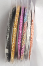 PNS Striping Tape Glitter Rainbow No.6 2mm