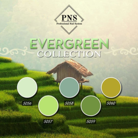 PNSgelpolish Evergreen Collection 5056 tm 5060