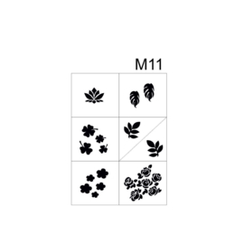PNS Airbrush Stencil Sjablonen M11