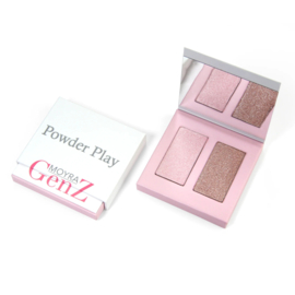 GenZ Powder Play BRIGHT SIDE Highlighter duo palette