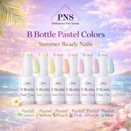 B Bottle Pastel Set van 6