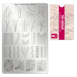 Moyra Stamping Plate 87 Spider Gel