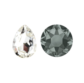 Aurora Drop A4320 Black Diamond 6x4mm