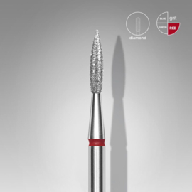 Staleks Diamond Nail Bit "flame" FA11R023/8