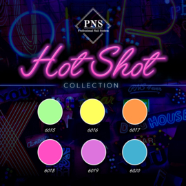 PNSgelpolish Hot Shot Collection 6015-6020