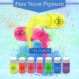 PNS Pure Neon Pigment Set No. 1 t/m 7