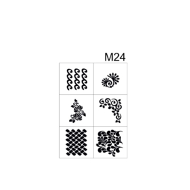 PNS Airbrush Stencil Sjablonen M24