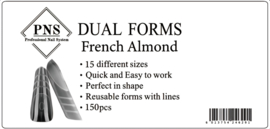 PNS Molding Dual Forms 150 stuks French Almond