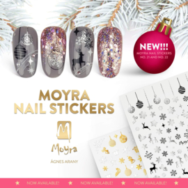 Moyra Matrica Sticker No.21 gold/white