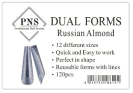 PNS Molding Dual Forms 120 stuks Russian Almond