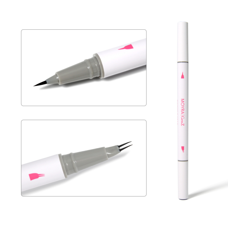 GenZ Twinkle Star brow&Eye ink liner No.01 Dark Brown