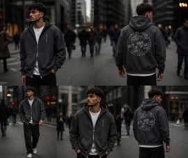 Zipped Hoody - Not Of This World