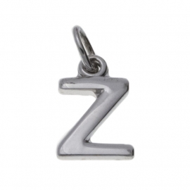 Zilver hanger letter Z