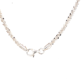 Zilveren ketting fantasie 42cm x 2,8mm