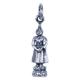 Zilveren bedel Boeddha Zondag