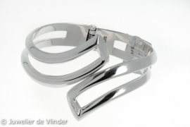 Zilveren armband scharnier Thomas 60 mm - uniek