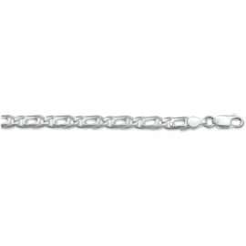 Zilveren collier valkenoog 50 cm x 5 mm