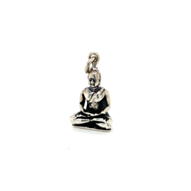 Zilveren bedel Boeddha 24,5 mm