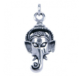 Zilveren bedel Ganesha
