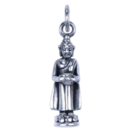 Zilveren bedel Boeddha Woensdag