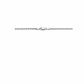 Zilveren ketting koord 60 cm x 2,5 mm