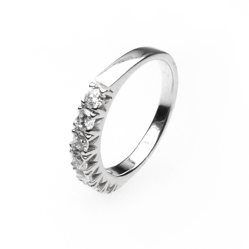 Zilveren ringen zirkonia maat 15- 17,25 | Ringen de Vlinder - zilveren sieraden