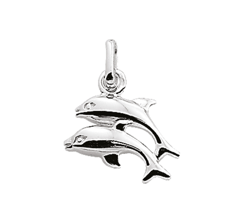 Zilveren bedel dolfijnen | Zilveren bedels | Juwelier - sieraden