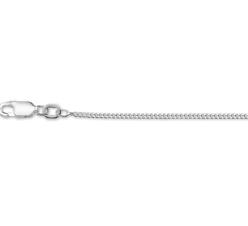 Uitroepteken Verleiding Wolkenkrabber Zilveren collier/ ketting 32 cm gourmet (Dikte : 1,4) | Zilveren kettingen  gourmet | Juwelier de Vlinder - zilveren sieraden