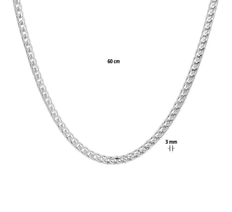houding Fabel klassiek Zilveren kettingen heren | Juwelier de Vlinder - zilveren sieraden