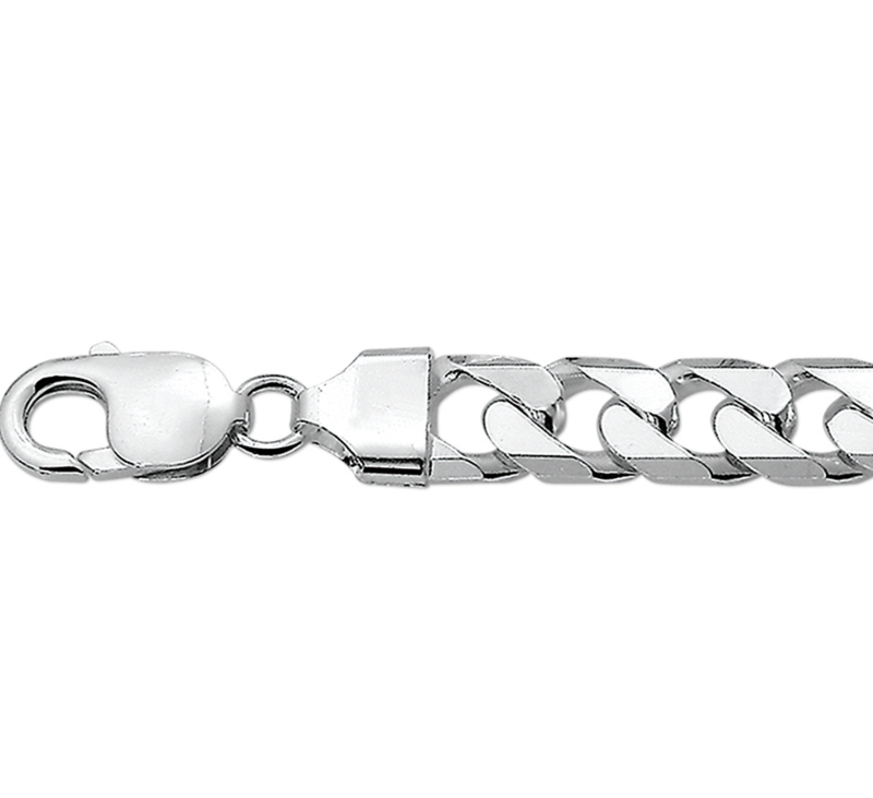 Zilveren armband gourmet 7,5 mm 20 - 22 cm | armbanden gourmet | Juwelier de Vlinder - zilveren sieraden