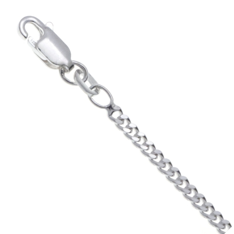 Zilveren collier/ketting cm gourmet schakel (Lengte en dikte: 70 cm x mm 82020 | Zilveren kettingen gourmet | Juwelier de Vlinder - zilveren sieraden