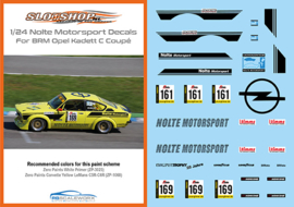 1/24 Nolte Motorsport Opel Kadett C Coupé Decals