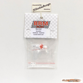 Marcos LM600 painted clear parts set