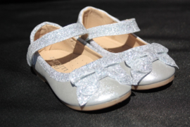 Strik ballerina zilver