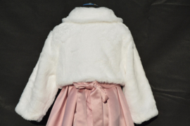Bontbolero glitter ivoorwit