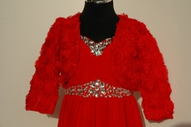 Bolero Bloem rood