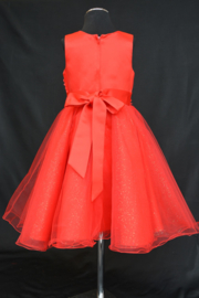 Jurk Leona rood