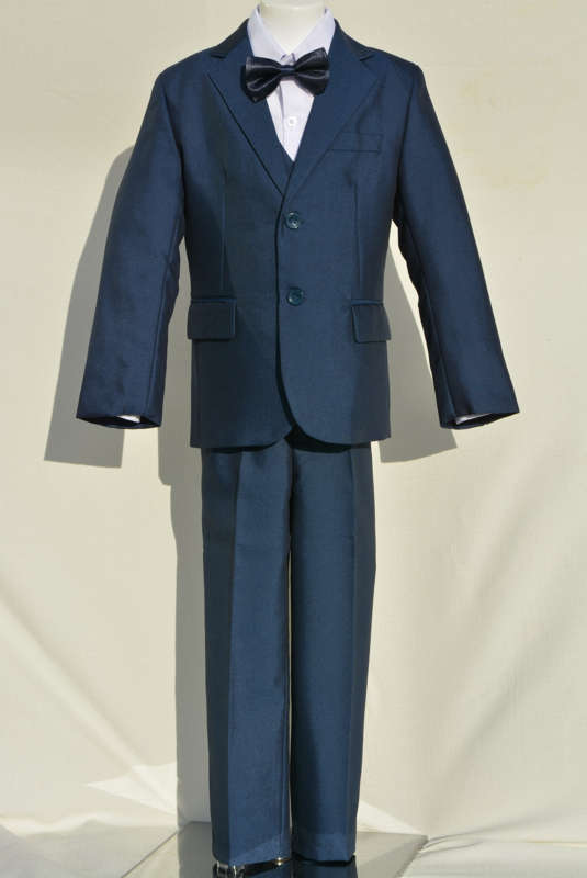 Dij Tienerjaren Specifiek 5-delig kostuum kobaltblauw | Kostuums | Gonnie's Kinderkleding