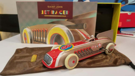 Blikken Racewagen Jet Racer 29 cm Zilver – Saint John/Marxu