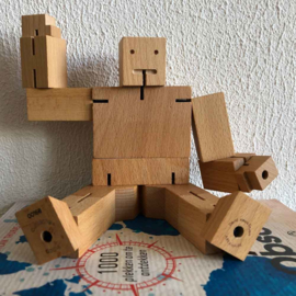 Cubebot Robot Puzzel - Medium | Areaware